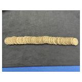 ROLL OF WAR NICKELS (ALL 1945)