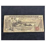 US $1.00 LARGE ONE SILVER DOLLAR EDUCATIONAL NOTE