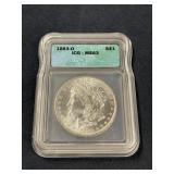 1883-O MS 63 MORGAN SILVER DOLLAR