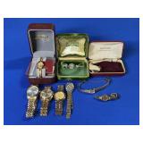 WRIST WATCHES: FABREGE, VINTAGE BULOVA-10K ROLLED