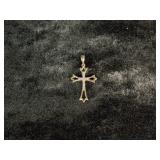 1.0G 10K CROSS CHARM