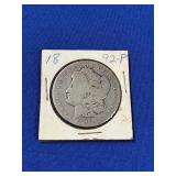 1892 MORGAN SILVER DOLLAR