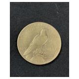 1935-S SILVER PEACE DOLLAR