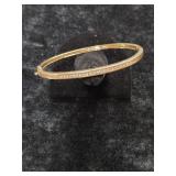 12.5G 14K GOLD WITH DIAMOND BRACELET