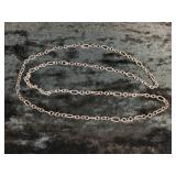 37.6G STERLING SILVER CHAIN NECKLACE - 36" LENGTH