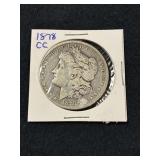 1878 CARSON CITY MORGAN SILVER DOLLAR
