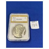 1935 PEACE DOLLAR MS 66 PGA GRADED