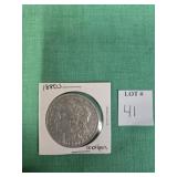 1880-S SILVER MORGAN DOLLAR