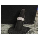 4.7G STERLING SILVER RING SIZE 7