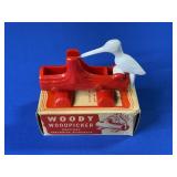 KAY PLASTIC CO. WOODY WOODPECKER TOOTHPICK