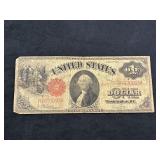 US $1.00 DOLLAR SAW HORSE LARGE NOTE SERIES 1917