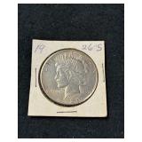 1926-S US SILVER PEACE DOLLAR