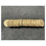 ROLL OF MERCURY DIMES