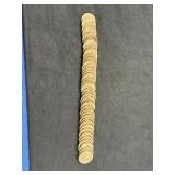 ROLL OF WAR NICKELS (ALL 1943-P)