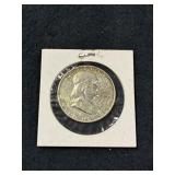 1962 FRANKLIN SILVER HALF DOLLAR