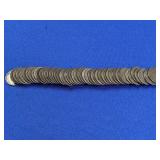 ROLL OF STEEL PENNIES (ALL 1943)