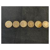 (6) MIXED SILVER DIMES