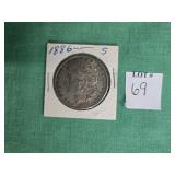 1886-S MORGAN SILVER DOLLAR