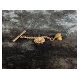 1.3G UNMARKED PIN - TESTS 14K *BACK IS NOT GOLD