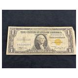 1935-A $1.00 SILVER CERTIFICATE NORTH AFRICAN