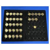 GOLD PLATED STATE QUARTER COLLECTION (PARTIAL)