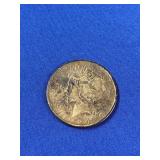 1924 US SILVER PEACE DOLLAR