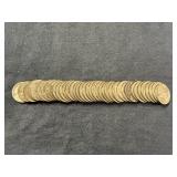 ROLL OF WAR NICKELS (ALL 1942)