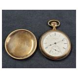FAHYS MONTAUK ELGIN POCKET WATCH