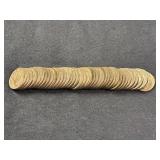 ROLL OF WAR NICKELS (ALL 1945)