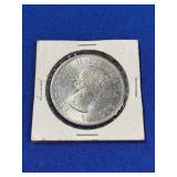 1964 ELIZABETH II CANADA SILVER DOLLAR COIN