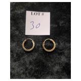 0.6G 14K GOLD EARRINGS