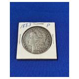 1883 MORGAN SILVER DOLLAR