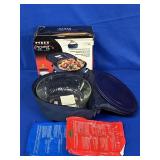 CORNING PYREX PORTABLES HOT & COLD FOOD CARRIER