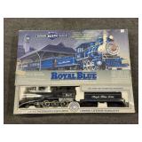 BACHMAN BIG HAULERS ROYAL BLUE "G" SCALE TRAIN SET