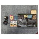 LIONEL TRAINS "O27" GAUGE TRACK AND TRACK CLIPS