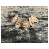 (69.6G) VINTAGE STERLING PERUVIAN STORYTELLER