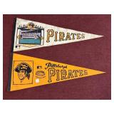 1970 PITTSBURGH PIRATES PENNANT & THREE RIVERS