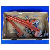 (3) RIGID ADJUSTABLE WRENCHES INCLUDING NO. 11,
