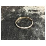 (23.5G) STERLING SILVER HINGED BANGLE BRACELET