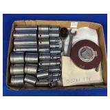 PROTO TOOLS INCLUDING RATCHET, SOCKETS, WRENCH, &