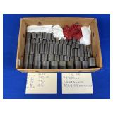 SK SOCKETS INCLUDING 1/2" DRIVE & 3/8" DRIVE