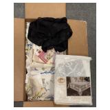 HANDMADE DOILES, LACE TABLECLOTH, LACE RUNNERS