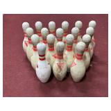 ASSORTED BOWLING PINS