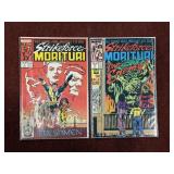 (2) 1987 MARVEL COMICS STRIKEFORCE; MORITURI