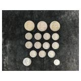 (3) SILVER FRANKLIN HALVES, SILVER QUARTER,