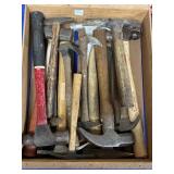 HAMMERS INCLUDING PLUMB, STANLEY, & MORE