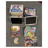 (2) LITE BRITES WITH REFILL KIT (APPROX HALF DONE)