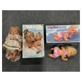 MATTEL BABY THAT A WAY & RUB A DUB DOLLY