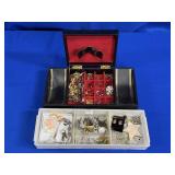 COSTUME JEWELRY INCLUDING BRACELETS, EARRINGS,