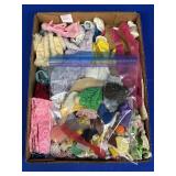 BARBIE DOLL CLOTHES & ACCESSORIES (BRUSHES, HATS,